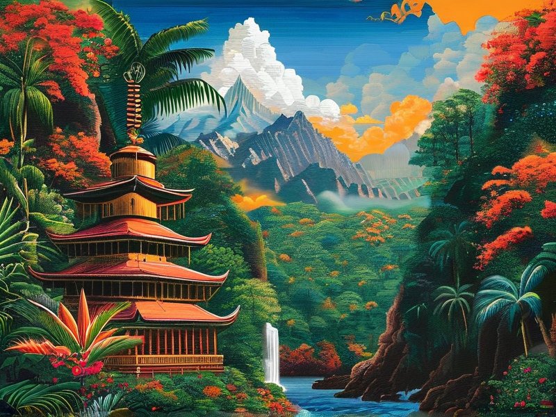 这波热带秘境文化密码正在席卷全球短视频圈！