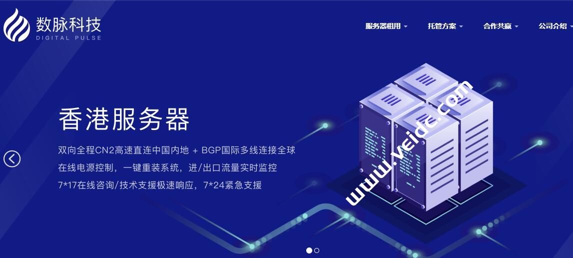 数脉科技：2023年七夕特惠促销，E3-1230v2/16G/1TB HDD/240GB SSD/3个IP，带宽可选30Mbps BGP/15Mbps CN2BGP/10Mbps 华为混合网，月付250元起缩略图