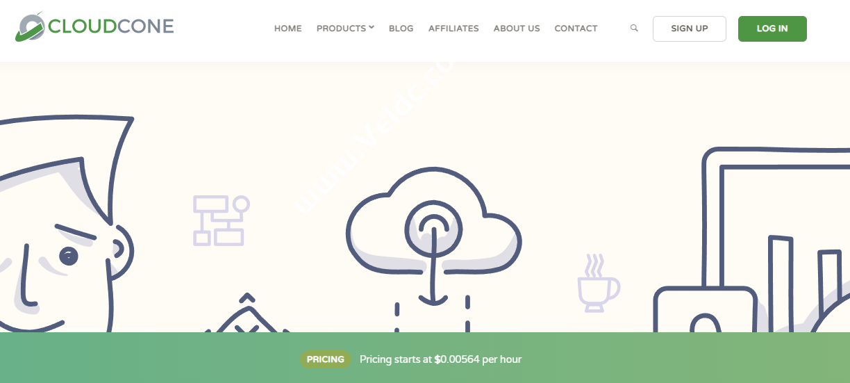 CloudCone：美国VPS促销，2核1G内存30GB SSD，1Gbps@1T流量，年付$21起缩略图